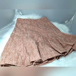 Ann Taylor pink tulip skirt